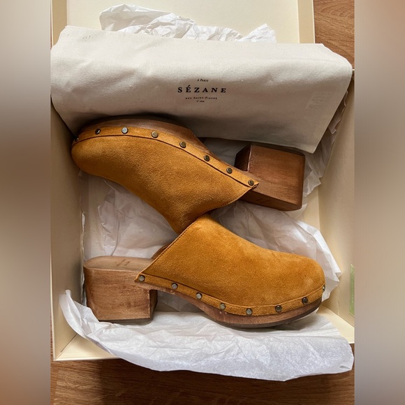 Sezane Shoes - Sezane Tibby clogs 8/8.5